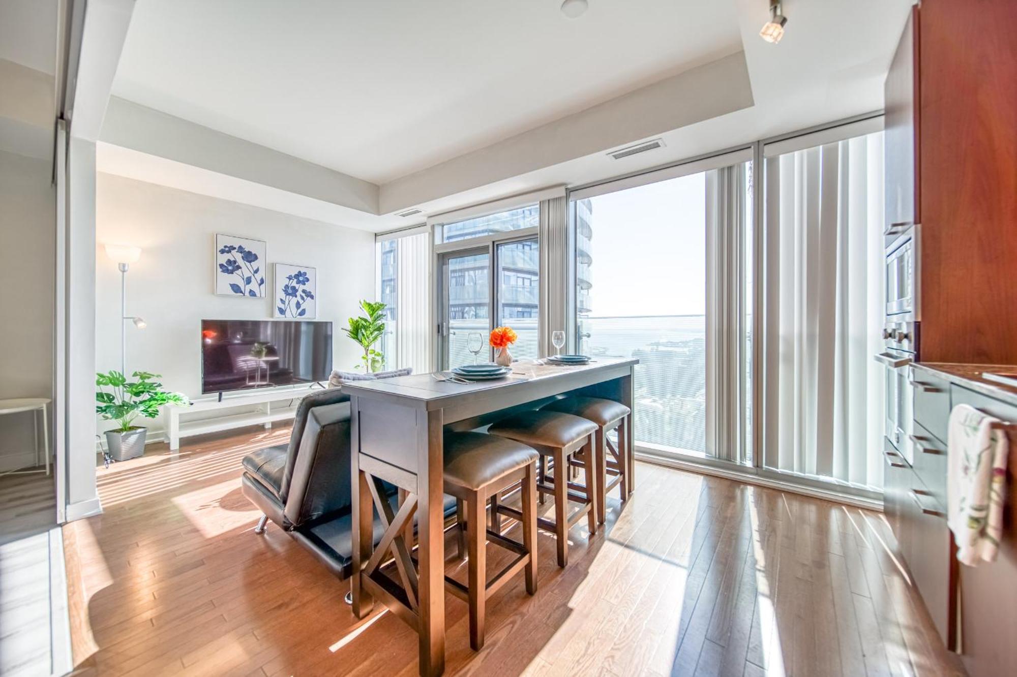 Skytree - Modern Rusty Condo Close To Union Station In Heart Of Downtown Toronto Pokoj fotografie