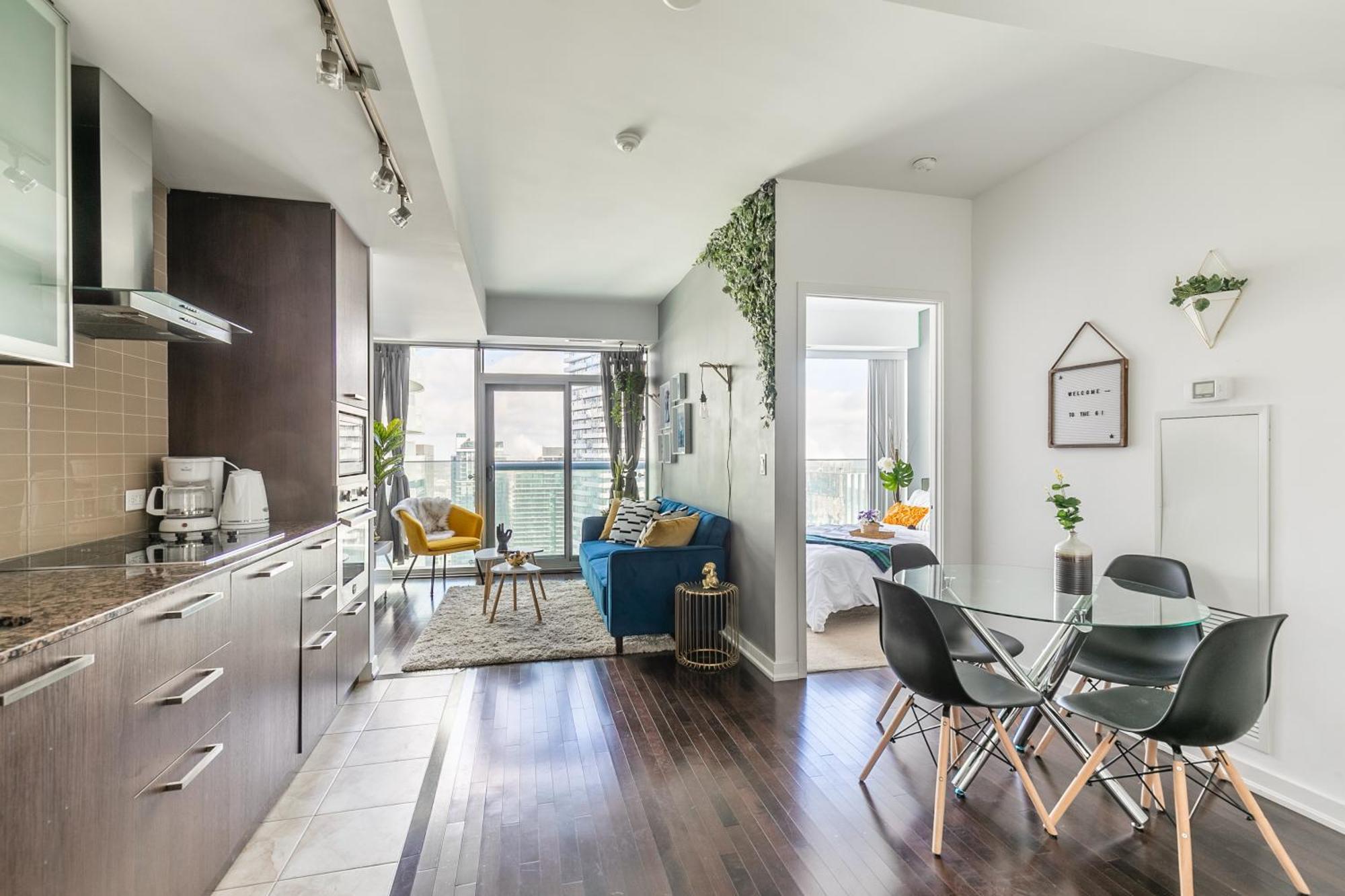 Skytree - Modern Rusty Condo Close To Union Station In Heart Of Downtown Toronto Pokoj fotografie